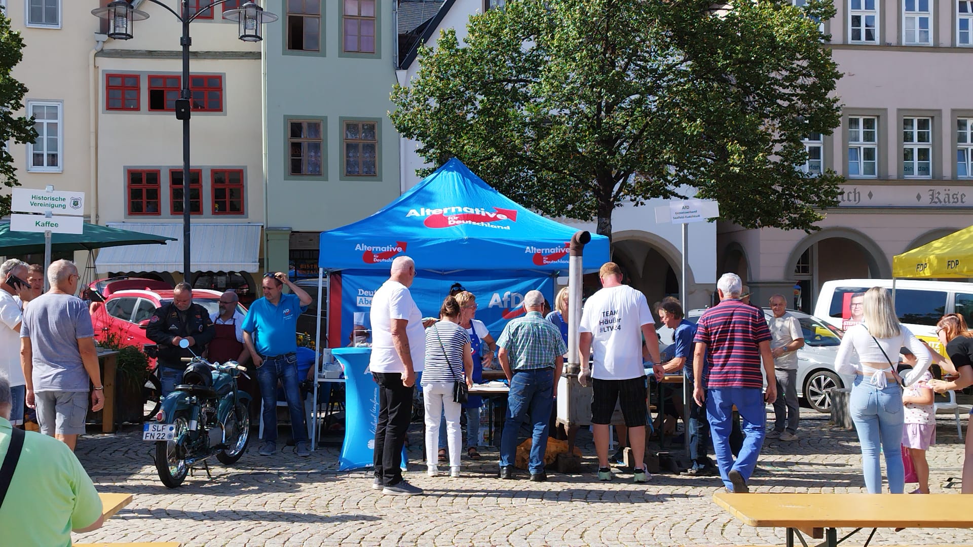 Detscherfest unser Stand